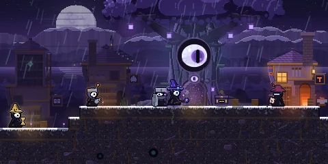A walk through the Sanctuary on a rainy night
